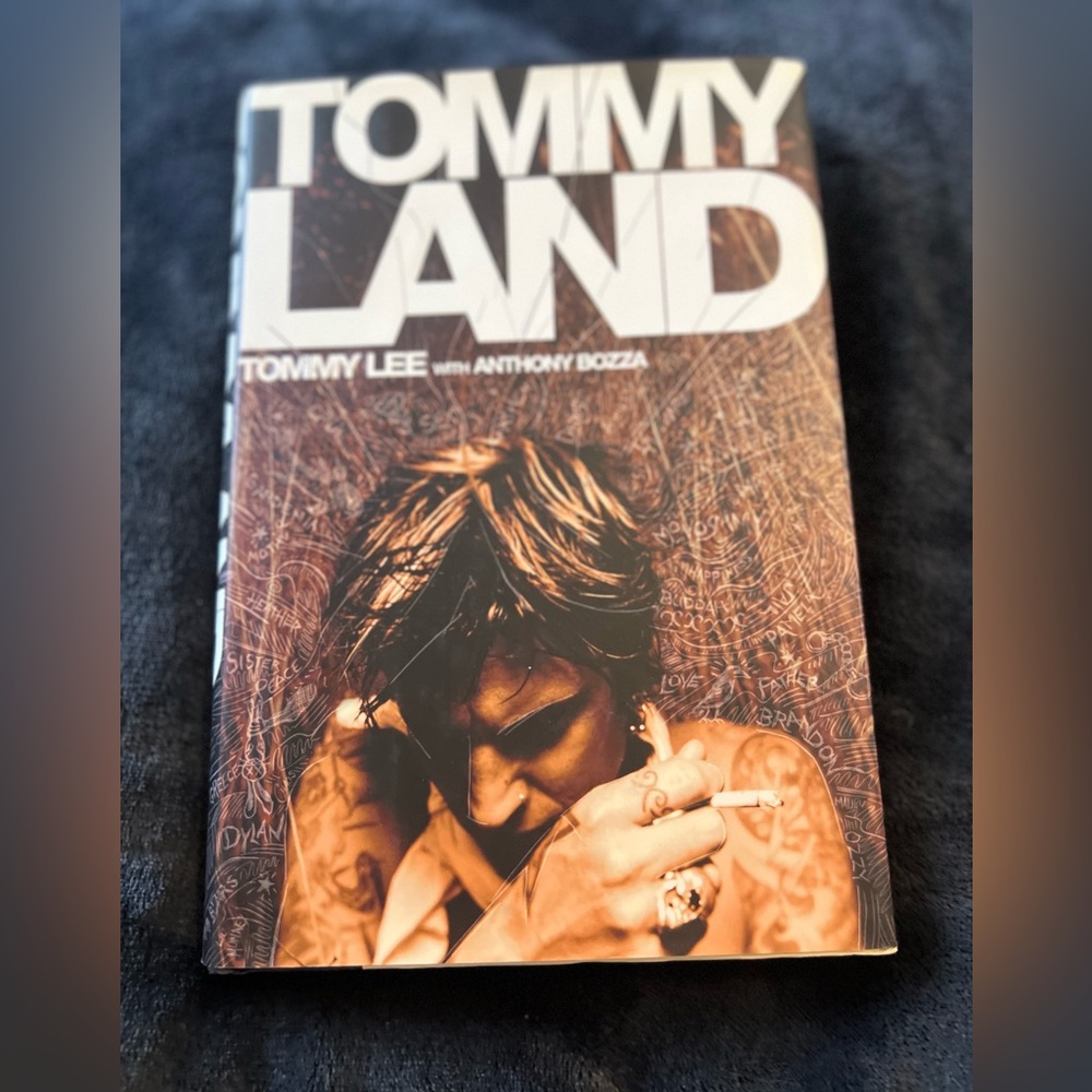 Autographed Tommyland by Tommy Lee Book Motley Crue